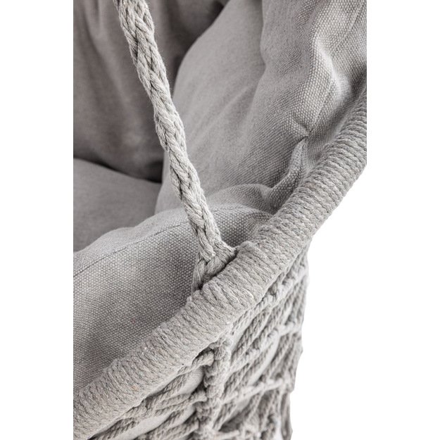 Sodo sūpynės  Stork s nest  su pagalvėle XXL pilka 150kg