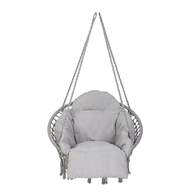 Sodo sūpynės  Stork s nest  su pagalvėle XXL pilka 150kg