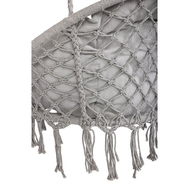 Sodo sūpynės  Stork s nest  su pagalvėle XXL pilka 150kg