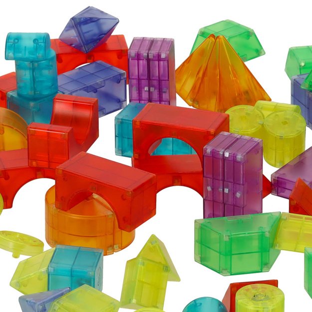 Magnetinė konstrukcija blokuoja &scaron;viečiančias 3D figūras 32el.