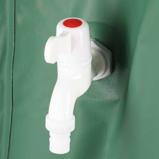 Lietaus vandens rezervuaras su čiaupu Lietaus vandens statinė sulankstoma 500 litrų