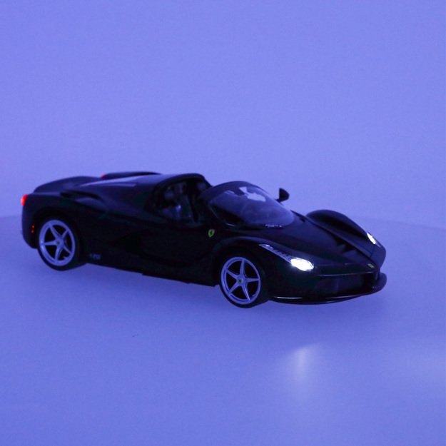 Rastar 75800 Ferrari LaFerrari Aperta 1:14 nuotolinio valdymo automobilis juodas