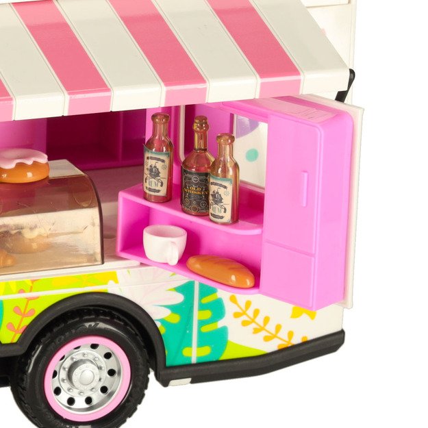 Nuotoliniu būdu valdomas kemperis Nuotoliniu būdu valdomas kemperis auto 2,4 GHz garsai žibintai aksesuarai rožinės spalvos