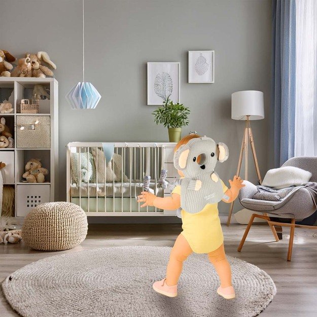 Galvos apsaugos pagalvėlė besimokantiems vaik&scaron;čioti koala rudens saugos kuprinė