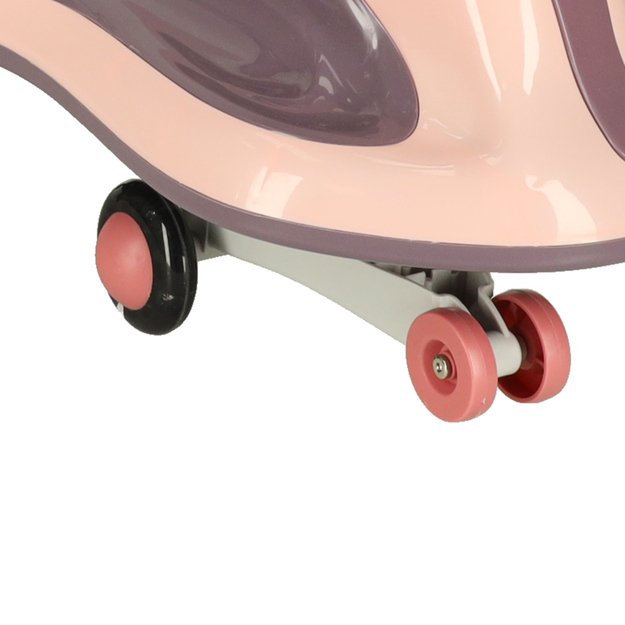 LED Swing FIX S2 gravitacinis paspirtukas su rankena violetinės spalvos ne daugiau kaip 100 kg