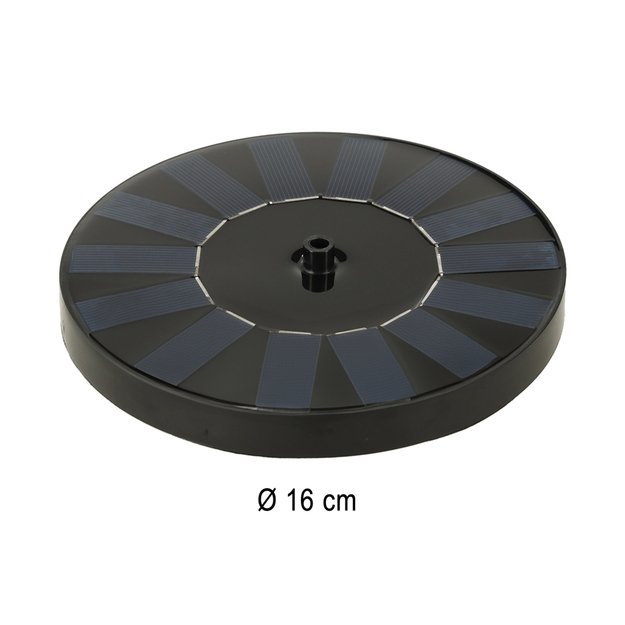 Saulės fontanas sodo tvenkinio tvenkinio plūduriuojantis siurblys sodui 16cm