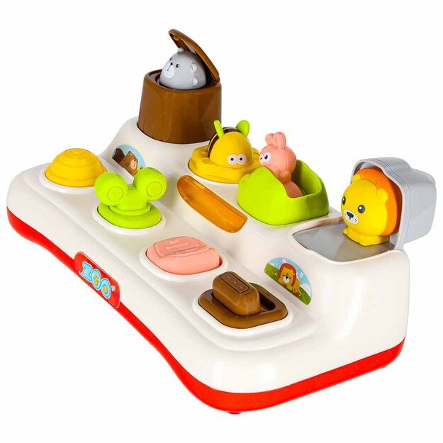 Mokomasis i&scaron;&scaron;okantis žaislas i&scaron;&scaron;okantys gyvūnai &scaron;viesos garsas