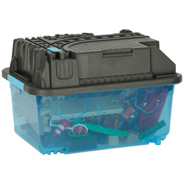 Medinių traukinių lokomotyvų statybos aik&scaron;telė 55 dalys