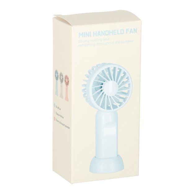 Stalinis ventiliatorius mini rankinis ventiliatorius ne&scaron;iojamas USB 13,8 cm