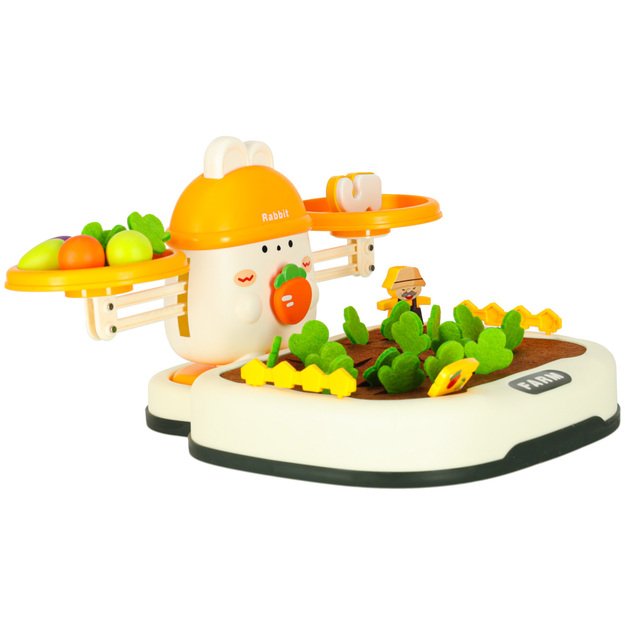 &Scaron;eimos stalo žaidimas vaikams  Morkų laukas