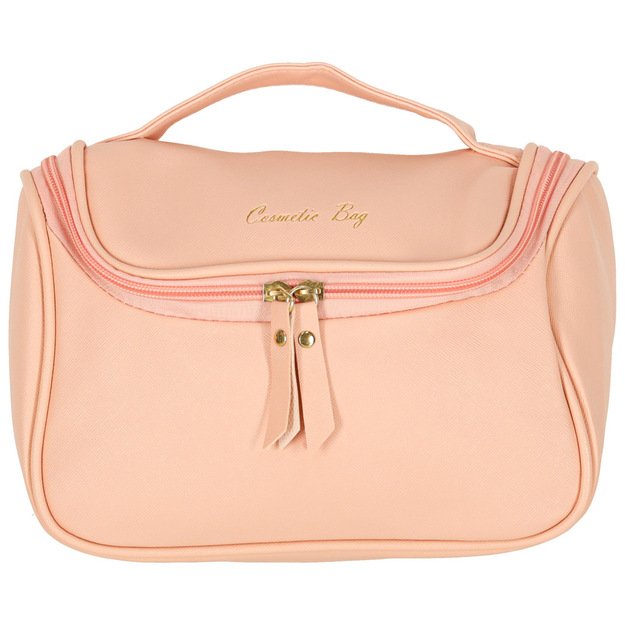 Kosmetikos dėklas kelionių organizatorius rožinės spalvos