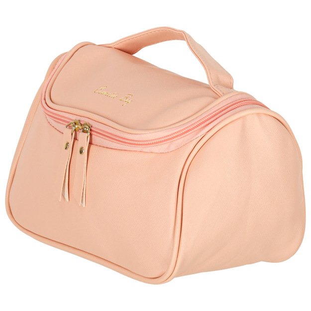 Kosmetikos dėklas kelionių organizatorius rožinės spalvos