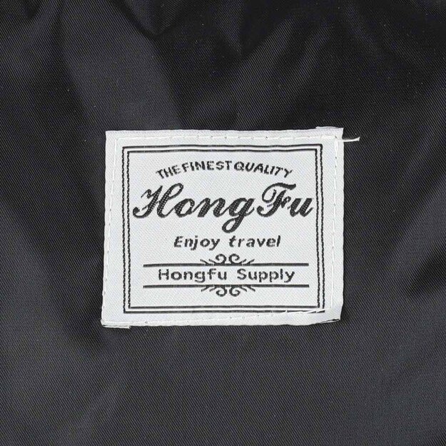 Kelioninis krep&scaron;ys ant ratukų sulankstomas erdvus 3 dydžių juodas