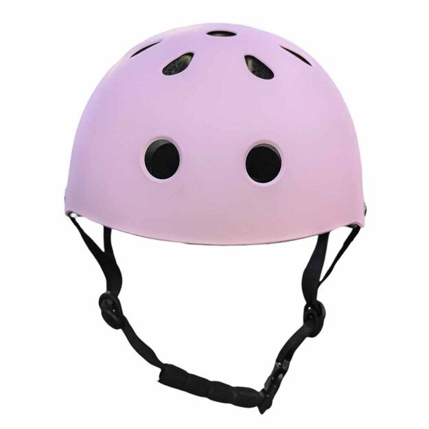 Trike Fix vaiki&scaron;kas dviratininko &scaron;almas reguliuojamas LED M 55-58cm violetinės spalvos