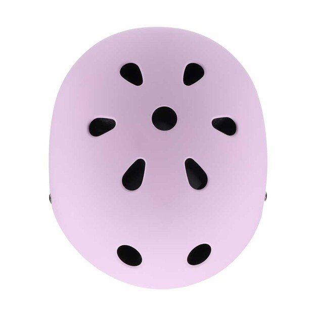 Trike Fix vaiki&scaron;kas dviratininko &scaron;almas reguliuojamas LED M 55-58cm violetinės spalvos