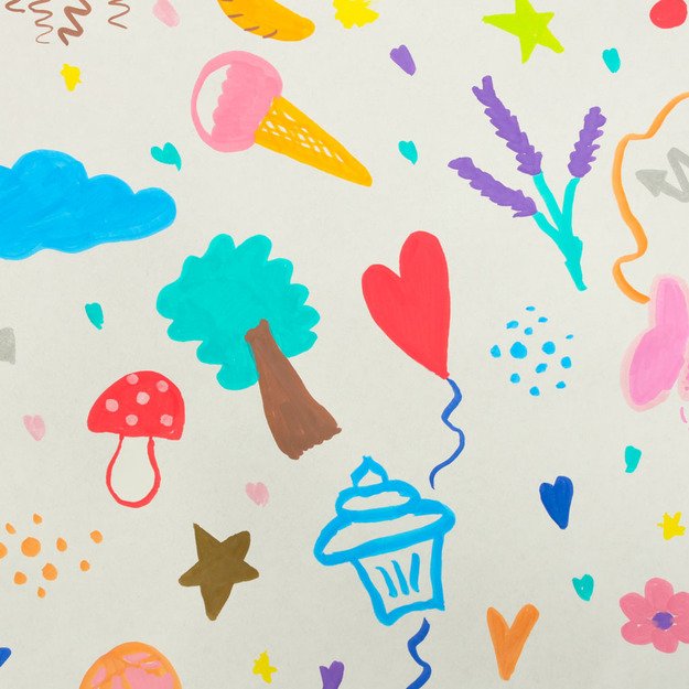 Akriliniai audinių žymekliai akmeniniai žymekliai  pasidaryk pats  vandeniui atsparūs žymekliai 24 vnt.