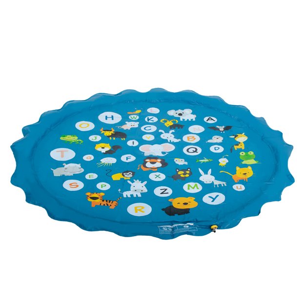 Vandens purk&scaron;tuvo kilimėlis sodo fontanas braidymo baseinas abėcėlė 170 cm