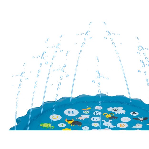 Vandens purk&scaron;tuvo kilimėlis sodo fontanas braidymo baseinas abėcėlė 170 cm