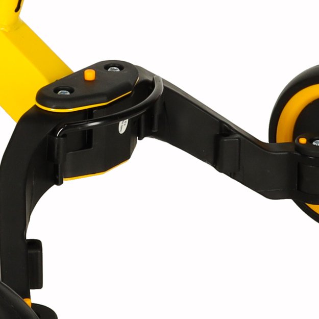 Trike Fix Mini krosinis triratukas 3in1 su pedalais geltonas