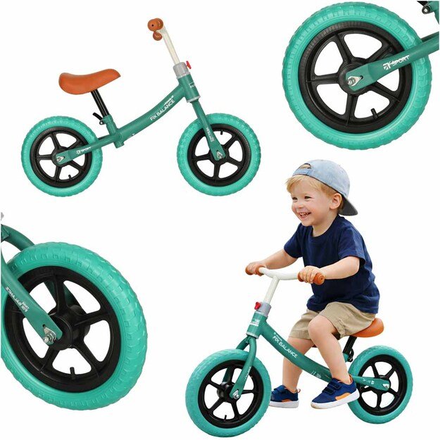 Trike Fix Balance turkio spalvos krosinis dviratis