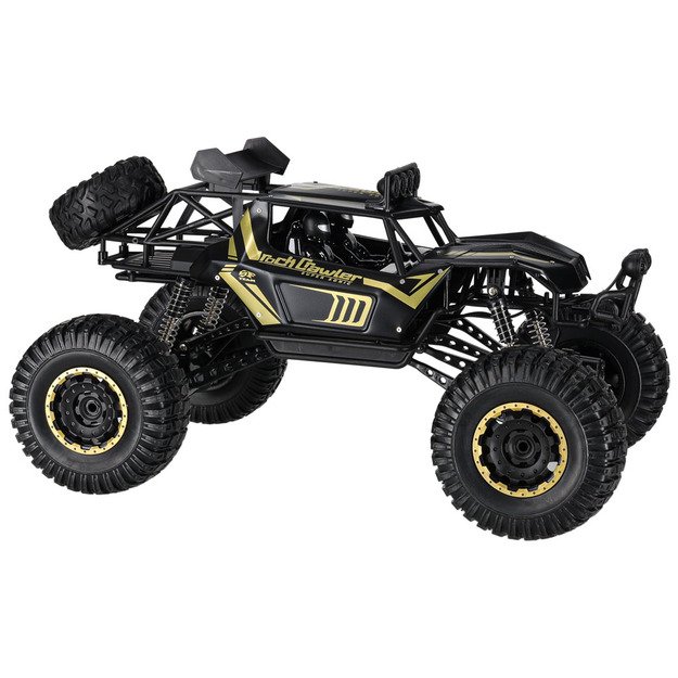 RC automobilis Rock Crawler 2.4GHz 1:8 51cm juodas