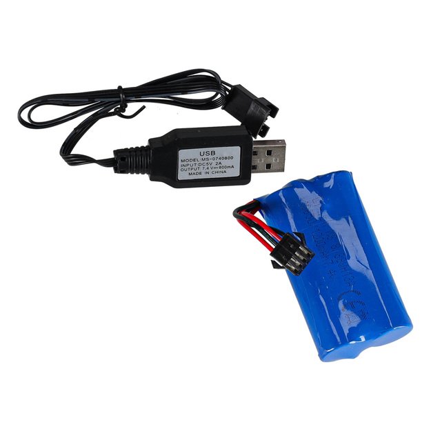 RC automobilis Rock Crawler 2.4GHz 1:8 51cm juodas