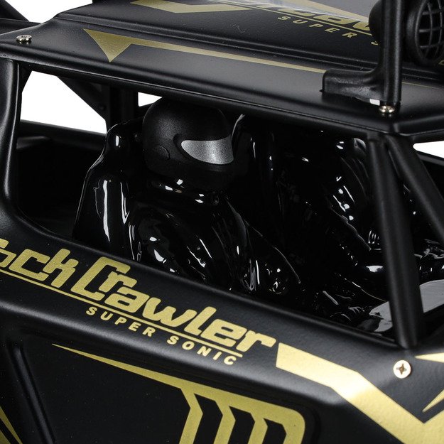 RC automobilis Rock Crawler 2.4GHz 1:8 51cm juodas