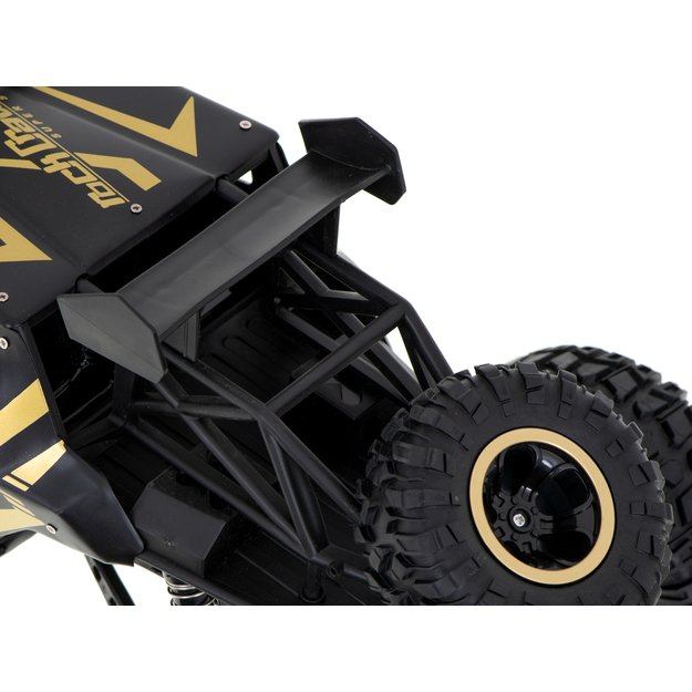 RC automobilis Rock Crawler 2.4GHz 1:8 51cm juodas