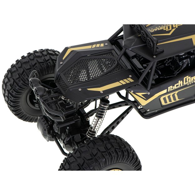 RC automobilis Rock Crawler 2.4GHz 1:8 51cm juodas