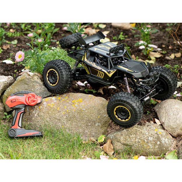 RC automobilis Rock Crawler 2.4GHz 1:8 51cm juodas