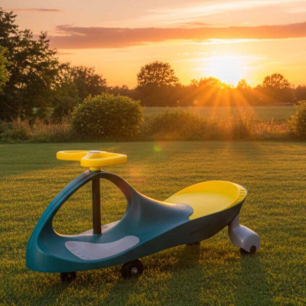 Gravitacijos kalneliai &scaron;viečiantys LED ratai žalia geltona