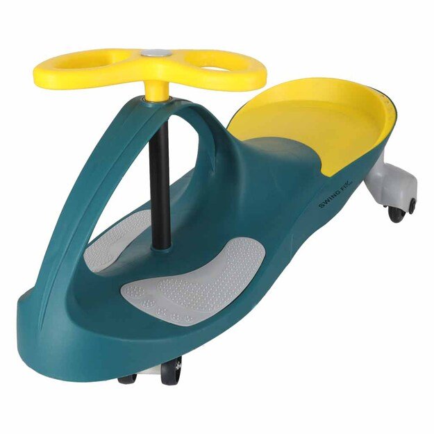 Gravitacijos kalneliai &scaron;viečiantys LED ratai žalia geltona