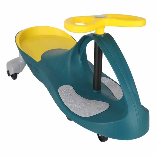 Gravitacijos kalneliai &scaron;viečiantys LED ratai žalia geltona