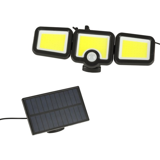 LED saulės lempa 3in1 su sutemų judesio jutikliu 1