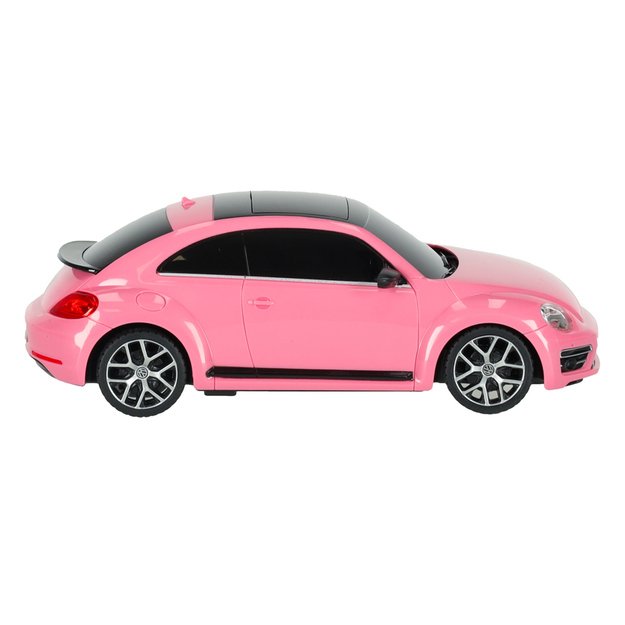 Rastar 76200 Volkswagen Beetle nuotolinio valdymo automobilis 1:24 rožinės spalvos 2
