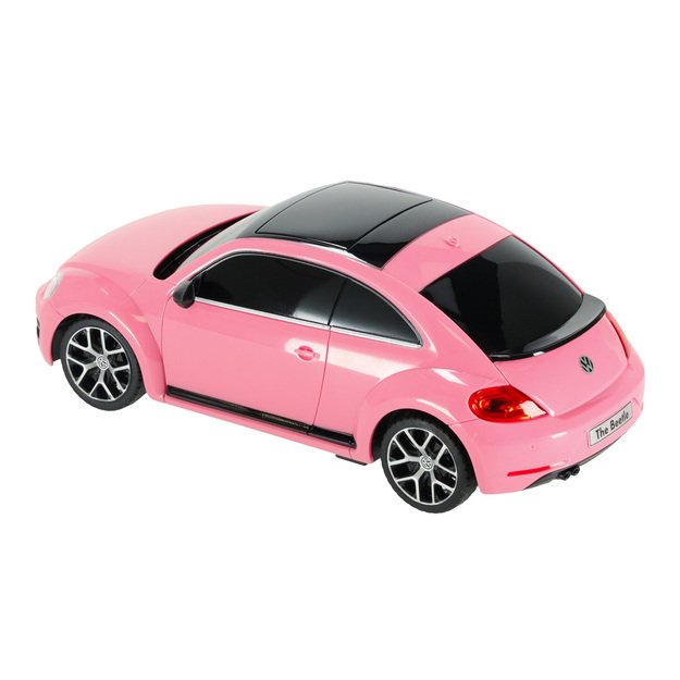 Rastar 76200 Volkswagen Beetle nuotolinio valdymo automobilis 1:24 rožinės spalvos 3
