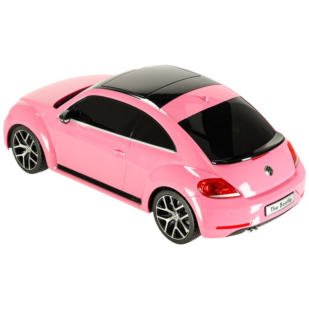 Rastar 78000 Volkswagen Beetle 1:14 nuotolinio valdymo automobilis rožinės spalvos 3
