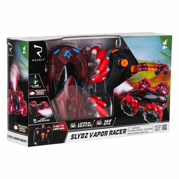 Nuotoliniu būdu valdomas  Drift Off-Road  automobilis REVOLT Slydz Vapor Racer 360 red