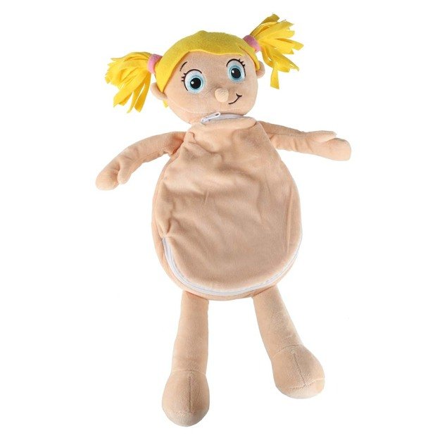 Anatomijos besimokanti mergaitė lėlė talismanas