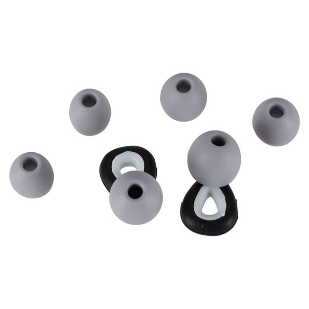 Ausų ki&scaron;tukai silikoniniai kam&scaron;čiai triuk&scaron;mo mažinimui 3 dydžių rinkinys