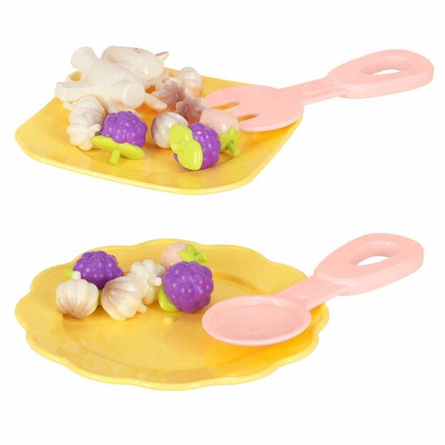 Gimtadienio tortas sukrauti pjaustymo Velcro muzikos &scaron;viesos virtuvė 16 vienetų rožinė