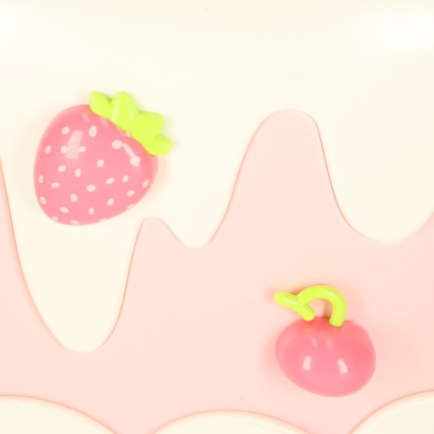 Gimtadienio tortas sukrauti pjaustymo Velcro muzikos &scaron;viesos virtuvė 16 vienetų rožinė