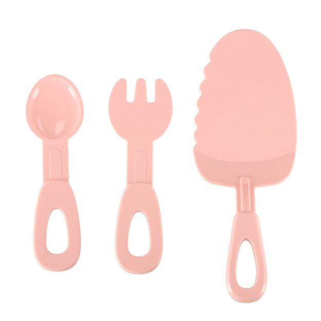 Gimtadienio tortas sukrauti pjaustymo Velcro muzikos &scaron;viesos virtuvė 16 vienetų rožinė