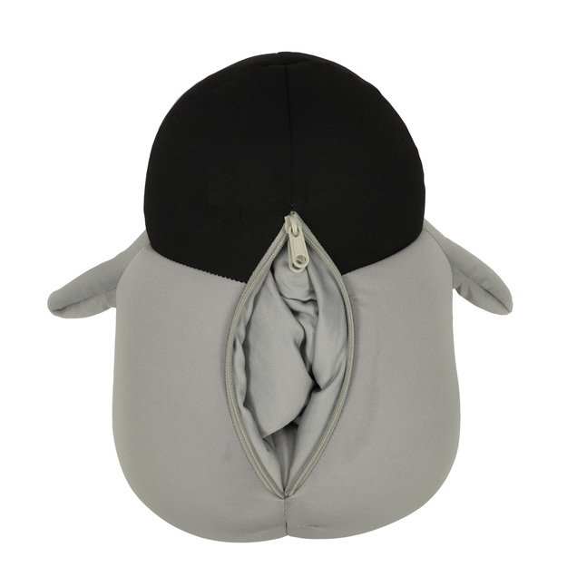 Kelioninė pagalvėlė 2in1 kaklo ragelis automobiliui lėktuvui pingvinas talismanas