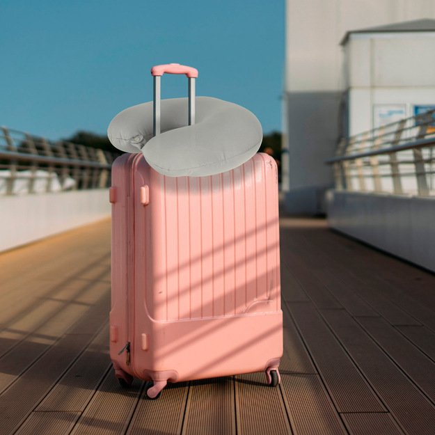 Kelioninė pagalvėlė 2in1 kaklo ragelis automobiliui lėktuvui pingvinas talismanas