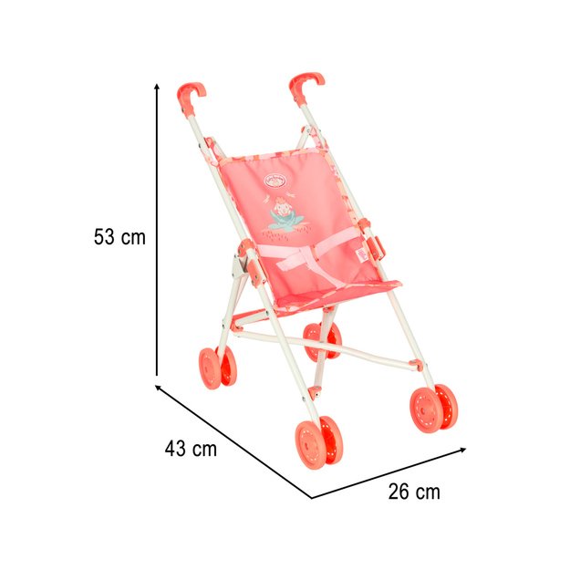Baby Annabell sulankstomas lėlių vežimėlis