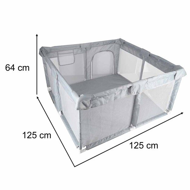 Kūdikių žaidimų aik&scaron;telė sulankstomas sausas baseinas vaikų žaidimų aik&scaron;telė 120x120cm