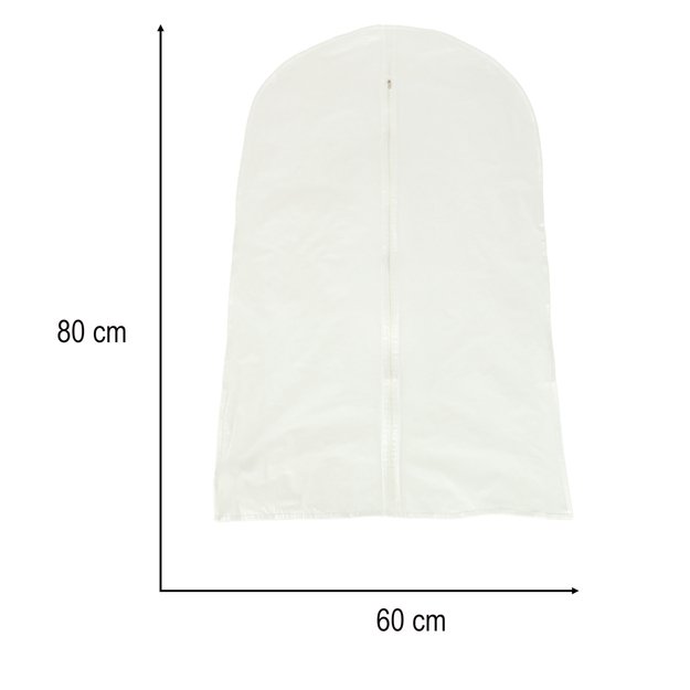 Kostiumo drabužių užvalkalas permatomas 60 x 80 cm