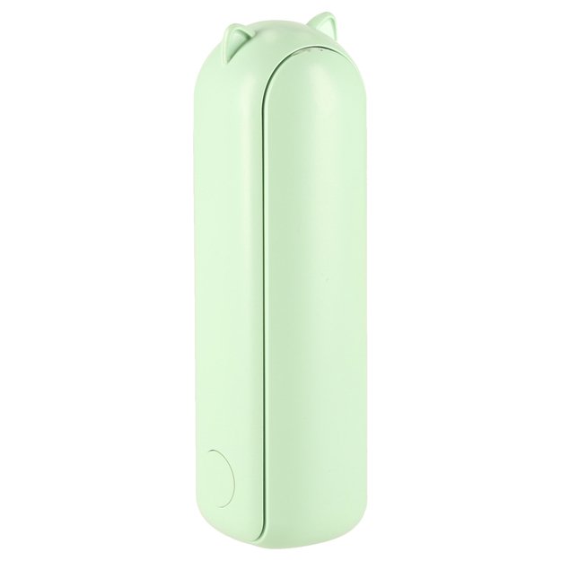 Stalinis ventiliatorius mini rankinis sulankstomas ventiliatorius ne&scaron;iojamas USB žalias