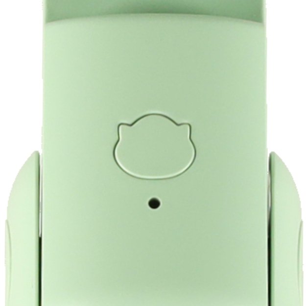 Stalinis ventiliatorius mini rankinis sulankstomas ventiliatorius ne&scaron;iojamas USB žalias